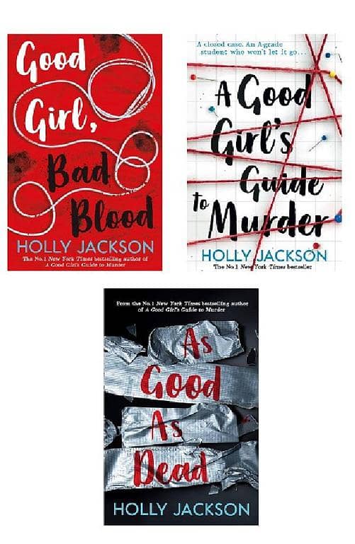 A Good Girl's Guide to Murder Trilogy: Set of 3 Books Including 'As Good as Dead' and 'Good Girl Bad Blood' by Holly Jackson KBS