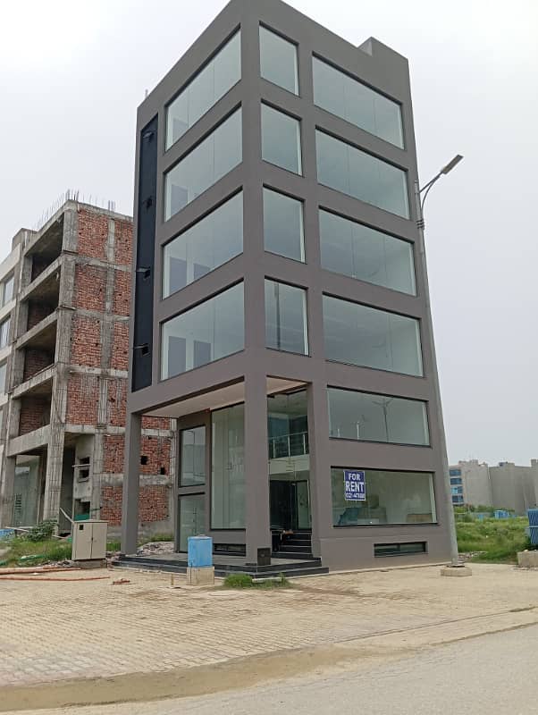 4 Marla Commerical Plot Facing Main Available For SALE in CCA Phase 8 W block DHA Lahore 0
