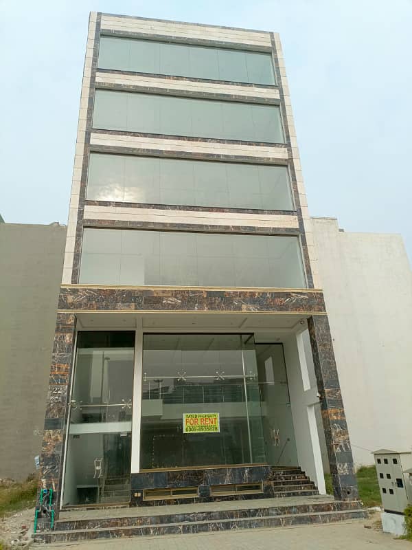 4 Marla Commerical Plot Facing Main Available For SALE in CCA Phase 8 W block DHA Lahore 7
