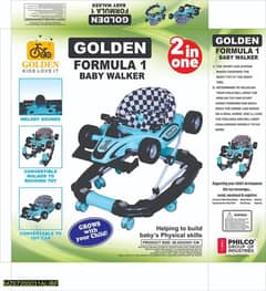 Baby Walker & Rocker with Music – 2 in 1 | For Newborns