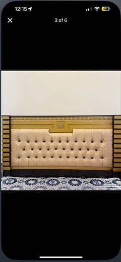 King Size bed with side tables & dressing table-like new|urgent sale
