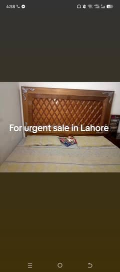 Bed for sale in Lahore