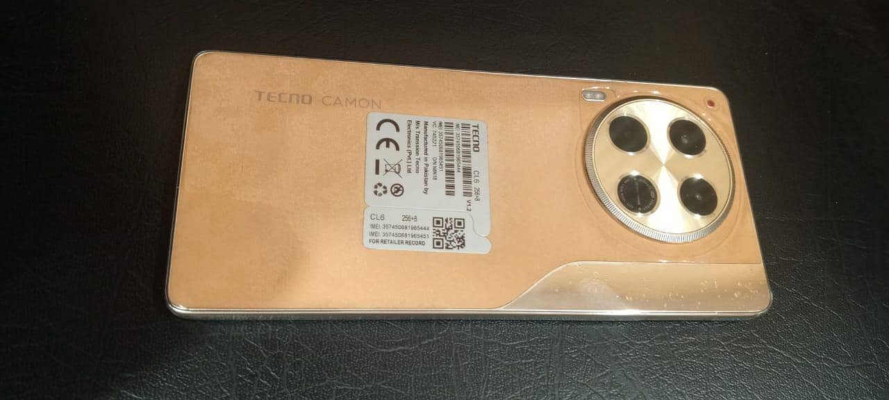 Tecno Camon 30 10/10 Condition 5