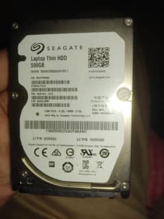 500GB HDD LAPTOP DRIVE