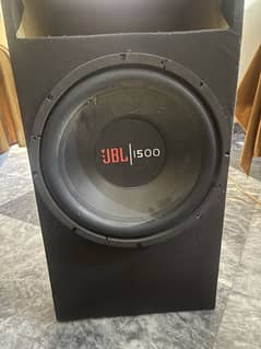 Jbl orignal base tube + 6500watts amplifier