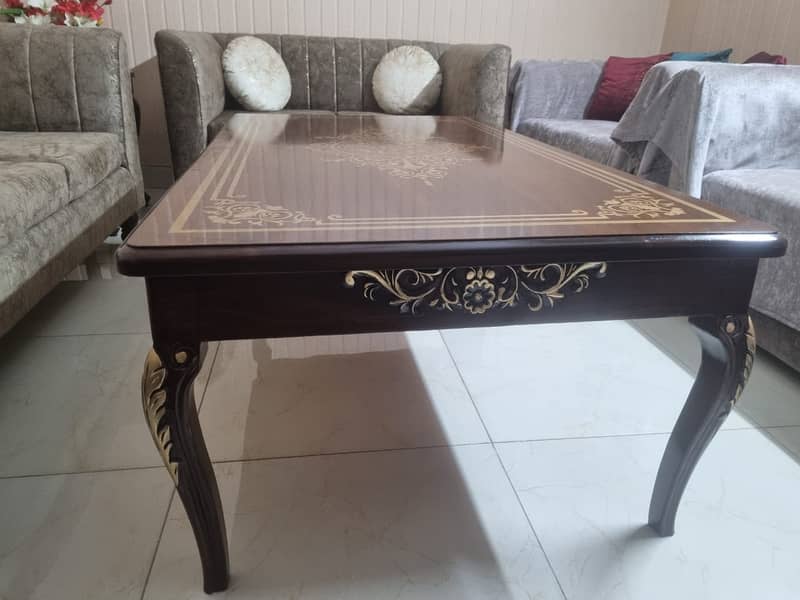 CENTER TABLE LARGE SIZE AND 2 SIDE TABLE 2