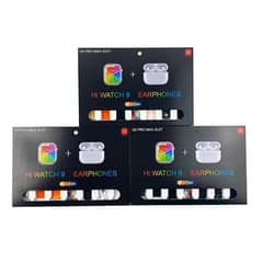 i30 Pro Max Suit Smart Watch & Earbuds Combo |