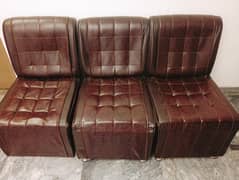 3 office sofa Set with Office Table