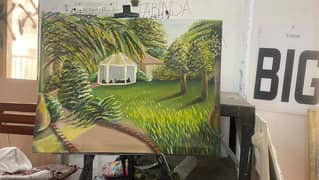 garden painting