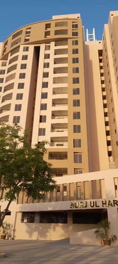FLAT FOR RENT BURJ UL HARMAIN NEAR SAFOORA CHURANGI RIM JHIM TOWER. CONTACT 0