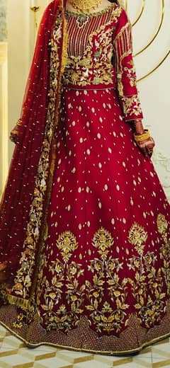 Branded bridal dress