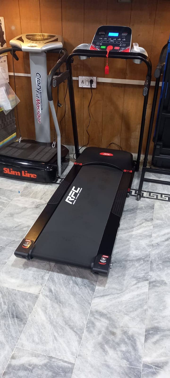 Exercise Running Machine | treadmill | elliptical | dumbel | plate ro 1