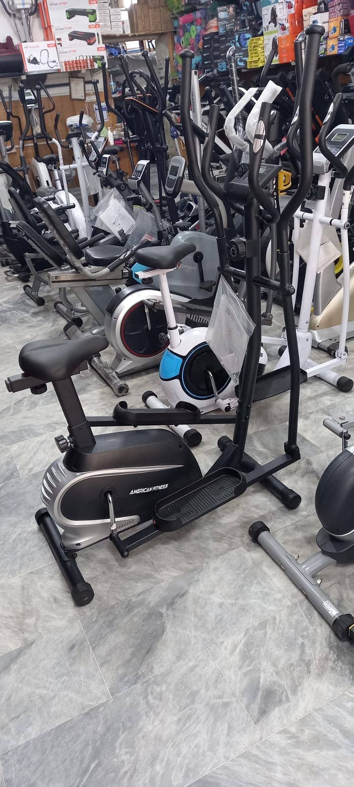 Exercise Running Machine | treadmill | elliptical | dumbel | plate ro 5
