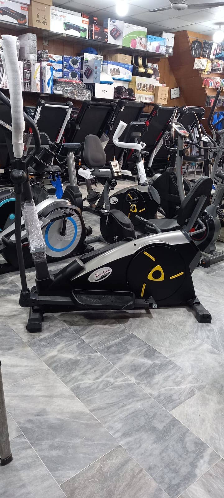 Exercise Running Machine | treadmill | elliptical | dumbel | plate ro 6