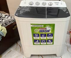 kenwood washing machine wirh drir condition 10/10 only 25days use hai