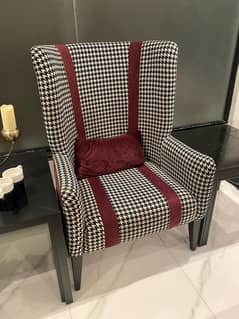Two sofa chairs set