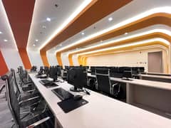 80 seats Fully Furnished Office Rent Space Available For Software House IT Companies Main Blue Area Isb Best location