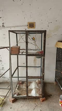 parrots cage for sale good condition