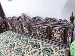 Carving sofa set 3+1+1