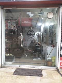 salon shop mirror