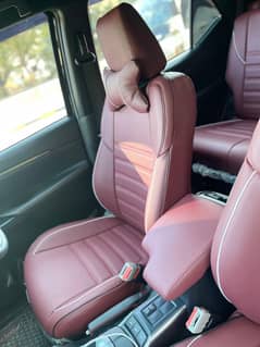 Solution for Uncomfort Toyota Fortuner Seat Covers & Poshish