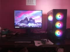 Gaming PC i5 3rd generation @ RGB case complete setup