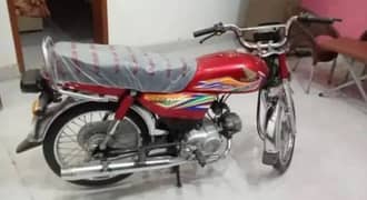Honda CD 70 2020 model bike for sale WhatsApp number 0306/4757/753