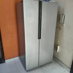 haier double door fridge