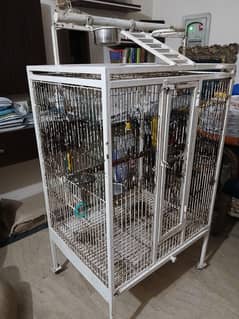 African grey parrot cage