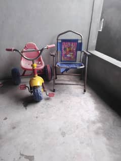 cycle and chair
