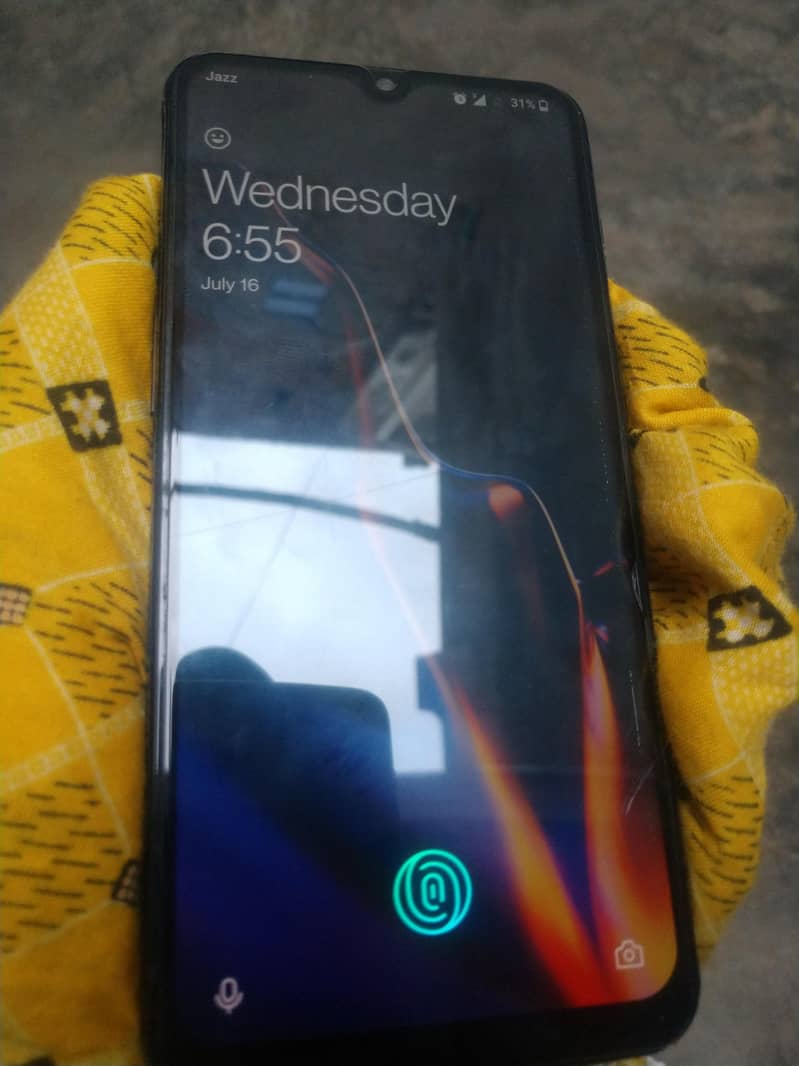 One Plus 6T 8 128 Amoled Display Figure Dual Sim Working No Open 6