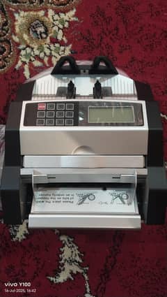 mix note cash  counting machine