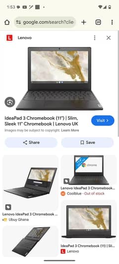 Ideapad 3 Chrome book Lenevo UK