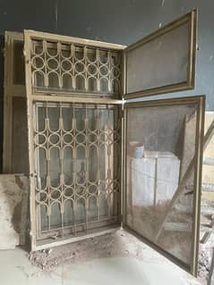 10 doors, windows, 10 fans for sale askari v lahore