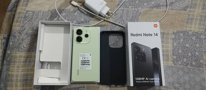 Xiaomi Redmi Note 14 8/128 official PTA cheap and urgent