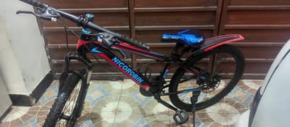 24 number heavy metal frame "12" speed only 6 month used bicycle