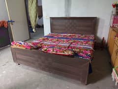Double Bed For sale without mattress