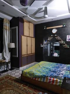 Spacious 3 Marla First Floor For Rent | 2 Beds, Roof Access, Parking, Marble Interior