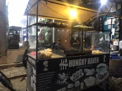 7 f 2.5 f shwarma or burger counter