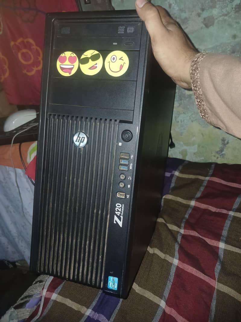 hp 420 xeon 16gb e5 1607 v2 cpu  read add 0