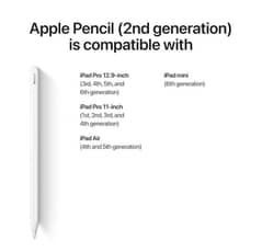 Apple ipad Pencil (2nd Generation):