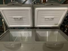 double door freezer