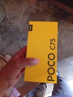 POCO C75.8/256 GB JUST BOX OPEN DATE 15/07/2025