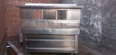 5 burner karahi counter like new