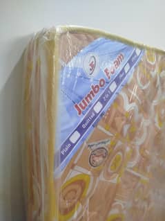 Hard Foam Double Mattress in Original Packing + Free waterproof Cover