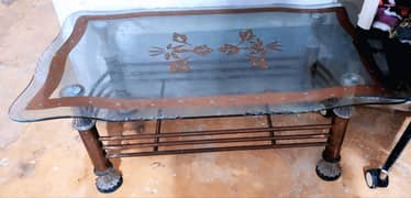 Glass Center Table for Sale