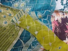 3 piece suit in organza