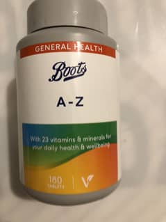A-Z  General Health (Boots) made in England