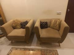 elegant 7 seater velvet sofa set - comfort meets style
