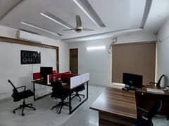 30 Marla brand New type upr portion available for Rent silent office